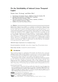 On the Satisfiability of Indexed Linear Temporal Logics∗