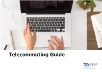 Telecommuting Guide Produced By