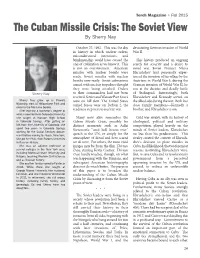 The Cuban Missile Crisis: the Soviet View by Sherry Nay