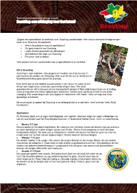 Algemene Informatie Voor Spreekbeurt Scouts
