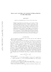 Arxiv:1402.0298V7 [Math.PR] 9 Jul 2020 V Uppoeson Process Jump ( Il De O Op Rmavre Oisl.Teegsaeen Are Edges the Itself