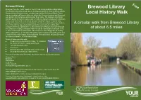Brewood Library Local History Walk