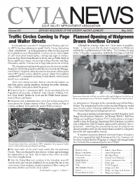 CVIA Newsletter Would Be Made Funds Received Through Philanthropic Donations,” We Understand the Available on the Cole Valley Web Site