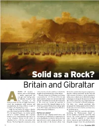 Solid As a Rock? Britain and Gibraltar