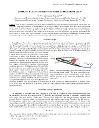 Unsteady Kutta Condition and Vortex-Sheet Generation