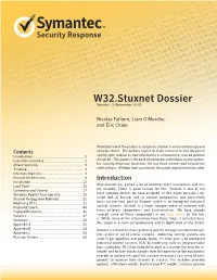 W32.Stuxnet Dossier Version 1.3 (November 2010)