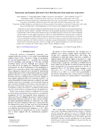 Nanomotor Mechanisms and Motive Force Distributions from Nanorotor Trajectories