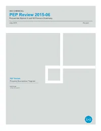 PEP Review 2015-06 Polyamide (Nylon) 6 and 66 Process Summary