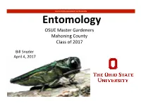 Entomology Part A