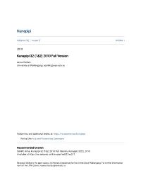 Kunapipi 32 (1&2) 2010 Full Version