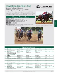 Lexusraven Run Stakes