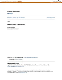 Manifoldlike Causal Sets