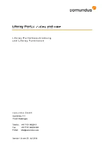 Portletbeschreibung Liferay 7