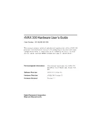 Rtvax 300 Hardware User's Guide