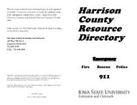 Harrison County Resource Directory