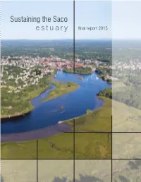 Sustaining the Saco Estuary Final Report 2015 Sustaining the Saco Estuary