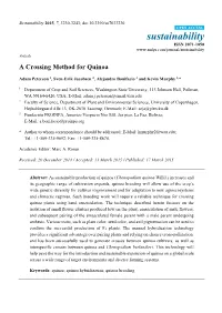 A Crossing Method for Quinoa