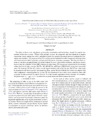 Arxiv:2003.11106V2 [Astro-Ph.SR] 9 Apr 2020 Can Also Be Probed Using the Other Orbital Elements– Eccen- Shu Et Al