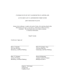 Consequences of Mutualisms Between Aphids and An