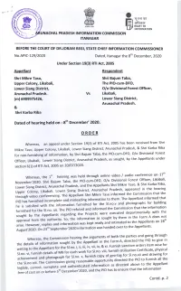 Dated of Hearing Held on : 8Th Decembe R' 2O2O