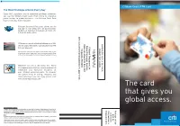 Citi CTB Debit ATM Card Form