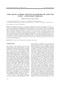 Colour Patterns on Silurian Orthocerid and Pseudorthocerid Conchs from Gotland – Palaeoecological Implications