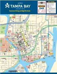 Downtown Dining Map 2019 List