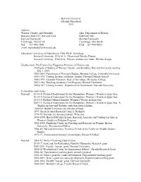 Harvard University | History Department