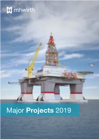Major Projects 2019 Mhwirth Reference List Major Projects 2019