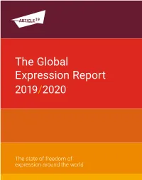 The Global Expression Report 2019/2020