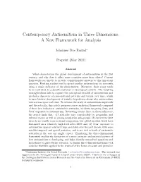 Contemporary Antisemitism in Three Dimensions: a New Framework for Analysis