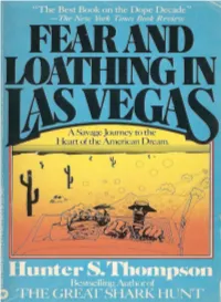 Fear and Loathing in Las Vegas