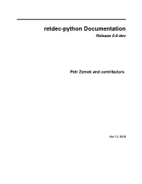 Retdec-Python Documentation Release 0.6-Dev
