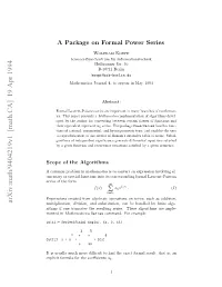 Arxiv:Math/9404219V1