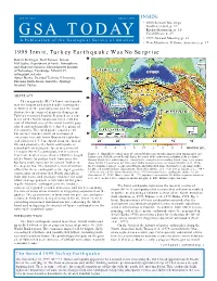 GSA TODAY Cordilleran, P