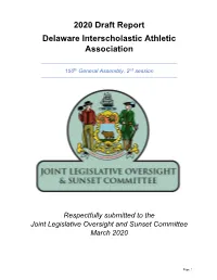 JLOSC 2020 Draft Report