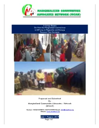 Marginalized Communities Advocates - Network (MCA-N)