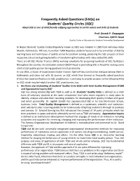 On Students' Quality Circles (SQC)