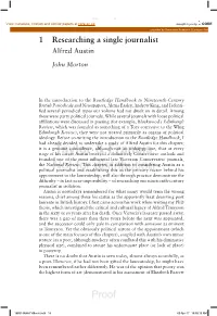 Researching a Single Journalist 1