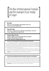 The Rise of International Festivals and the Example (Case Study) of Sziget
