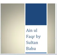 Ain Ul Faqr by Sultan Bahu.Pdf