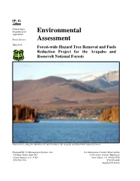 Environmental Assessment of the -Final- Forest-Wide Hazard Tree Removal and Fuels Reduction Project