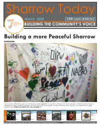 March 2020 4,000 Copies Distributed BUILDING the COMMUNITY’S VOICE