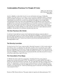 Contemplative Practices for People of Color