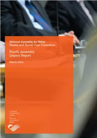 Fourth Assembly Legacy Report