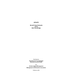 UPDATE Benefit-Cost Analysis of the Deh Cho Bridge