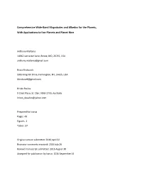 Comprehensive Wide-Band Magnitudes and Albedos for the Planets, with Applications to Exo-Planets and Planet Nine