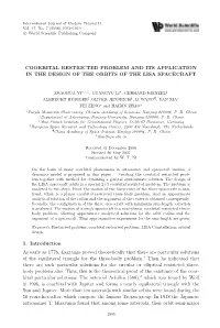 Coorbital Restricted Problem and Its Application in the Design of the Orbits of the Lisa Spacecraft