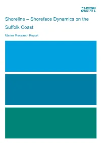 Shoreline – Shoreface Dynamics on the Suffolk Coast