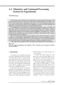 4-3 Telemetry and Command Processing System for Experiments